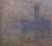 Houses of Parliament,Fog Effect, Claude Monet